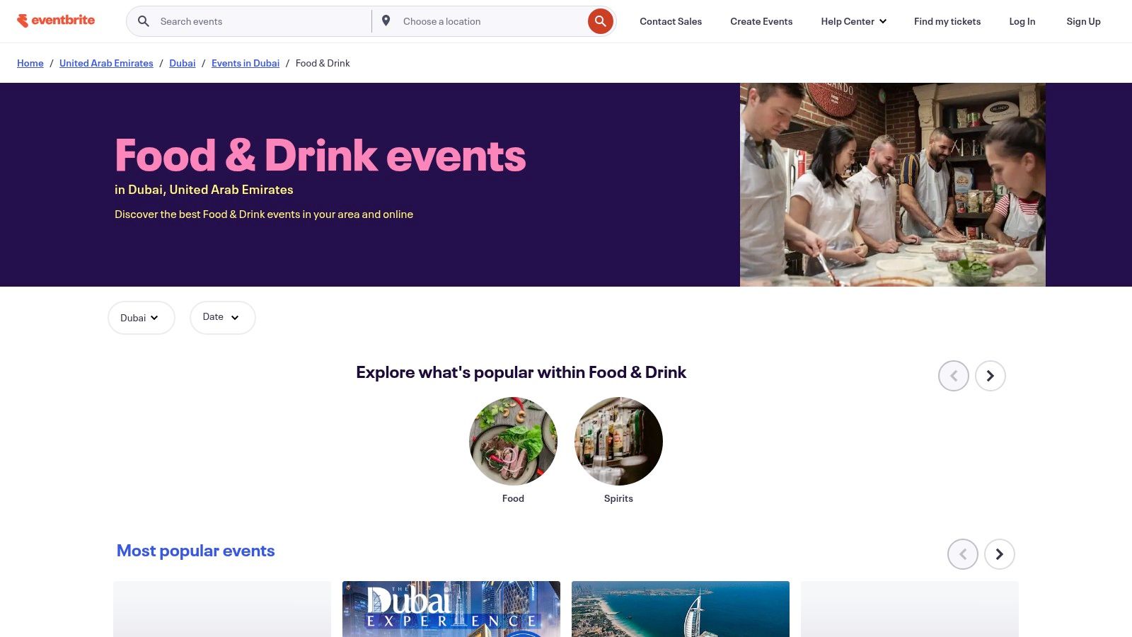 Eventbrite (Dubai Food & Drink)