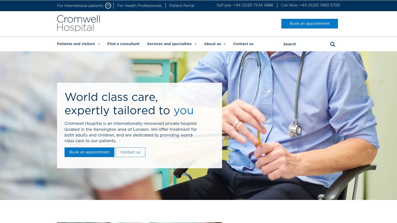 Bupa Cromwell Hospital