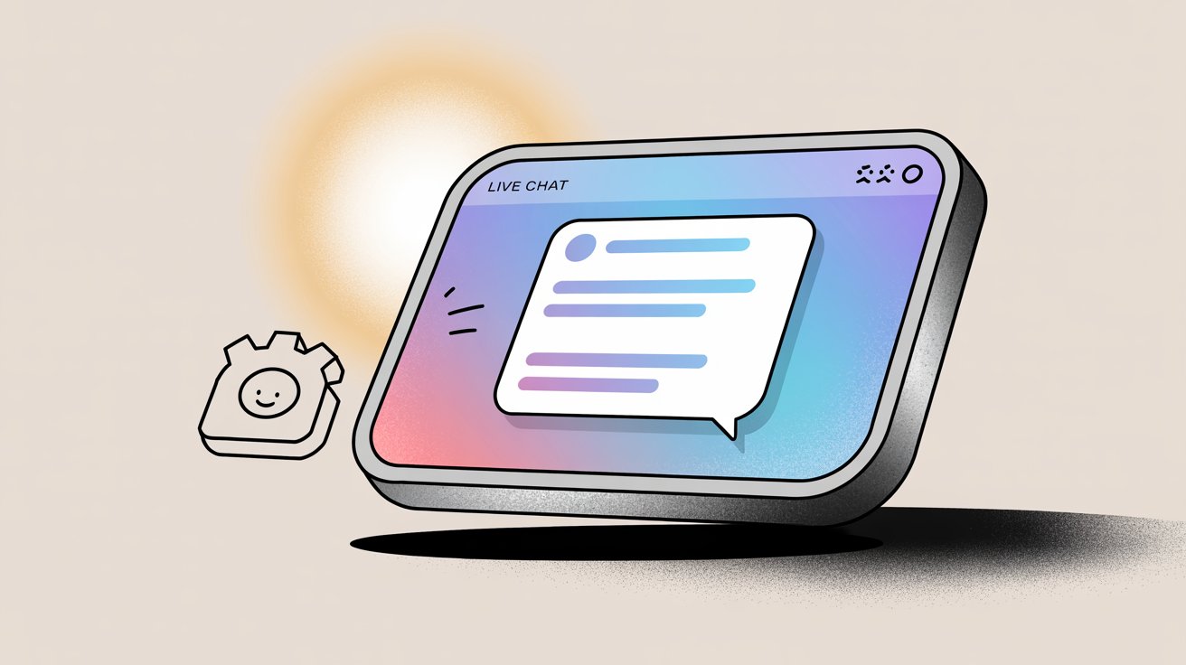 Classic live chat interface with professional design and reliable integrations