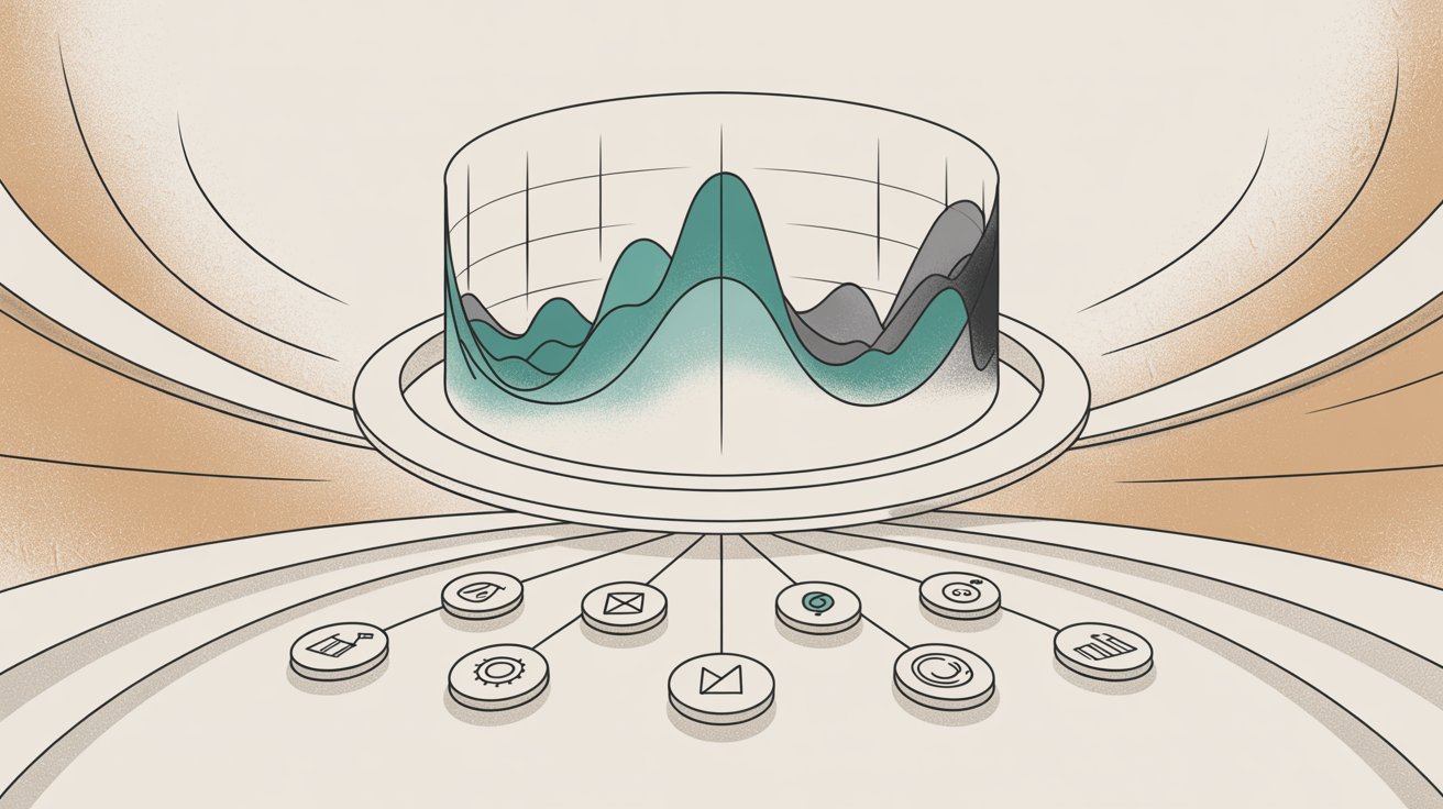 Premium customer messaging platform dashboard with analytics charts and multi-channel communication features