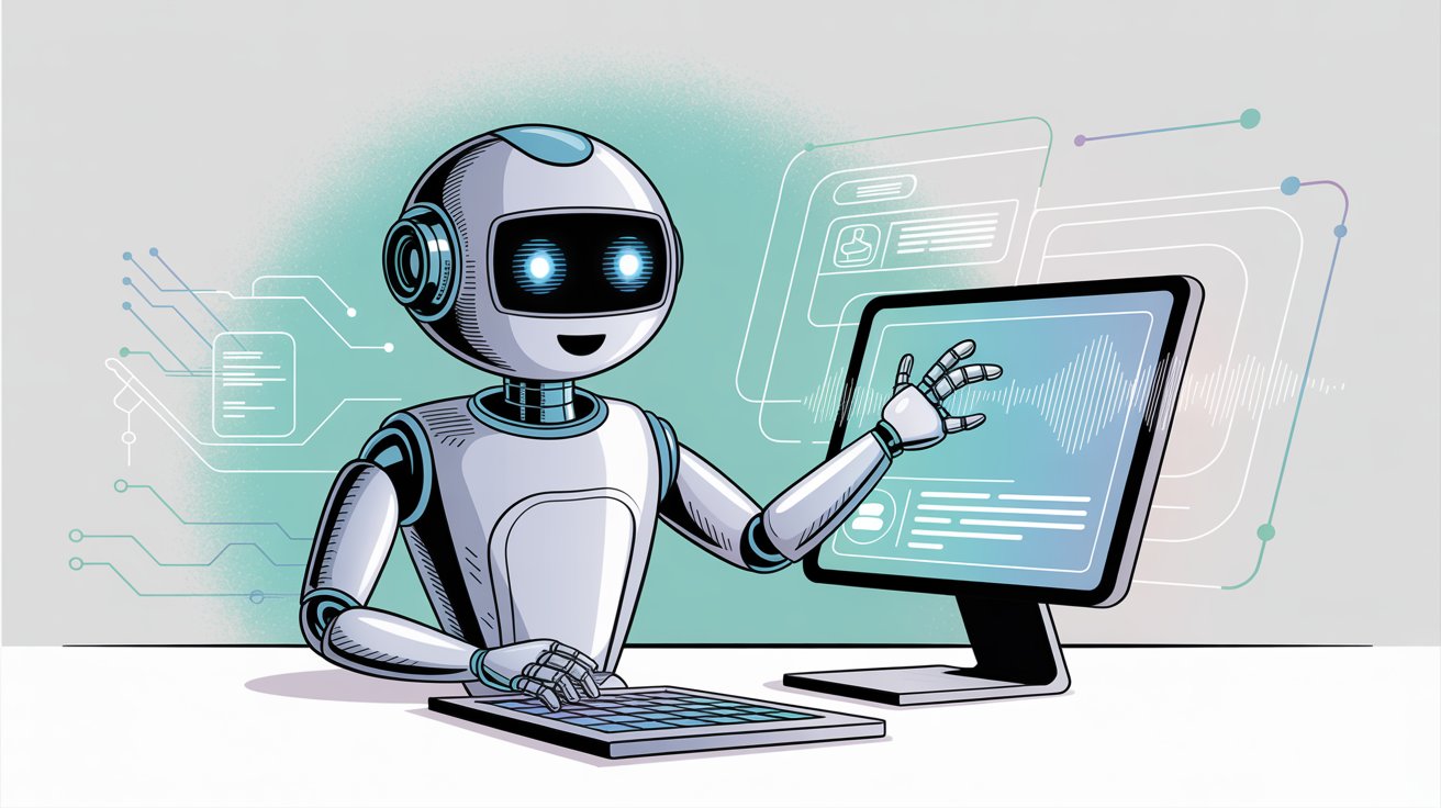 AI chatbot integrated with live chat support system showing automation and human assistance capabilities