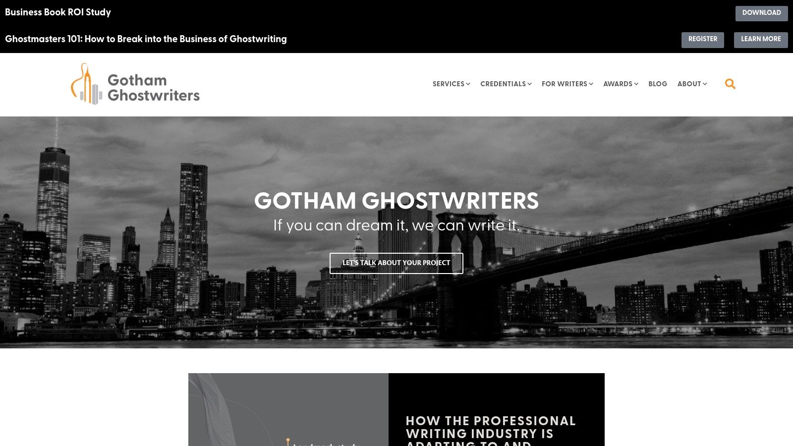 Gotham Ghostwriters