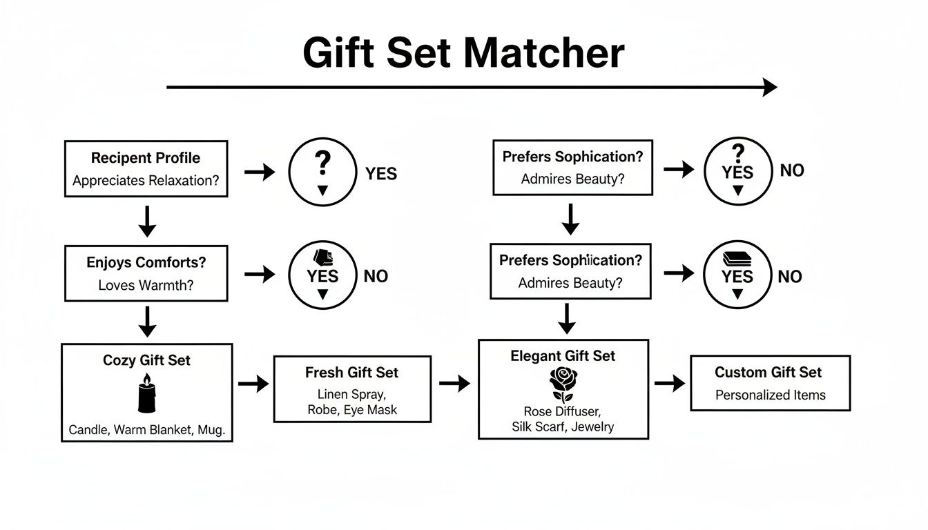 Infographic about home fragrance gift sets