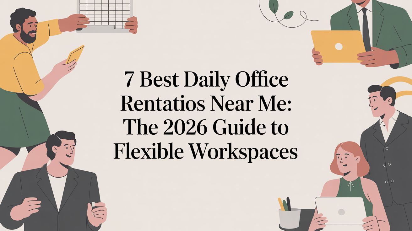 7 Best Daily Office Rentals Near Me: The 2026 Guide to Flexible Workspaces