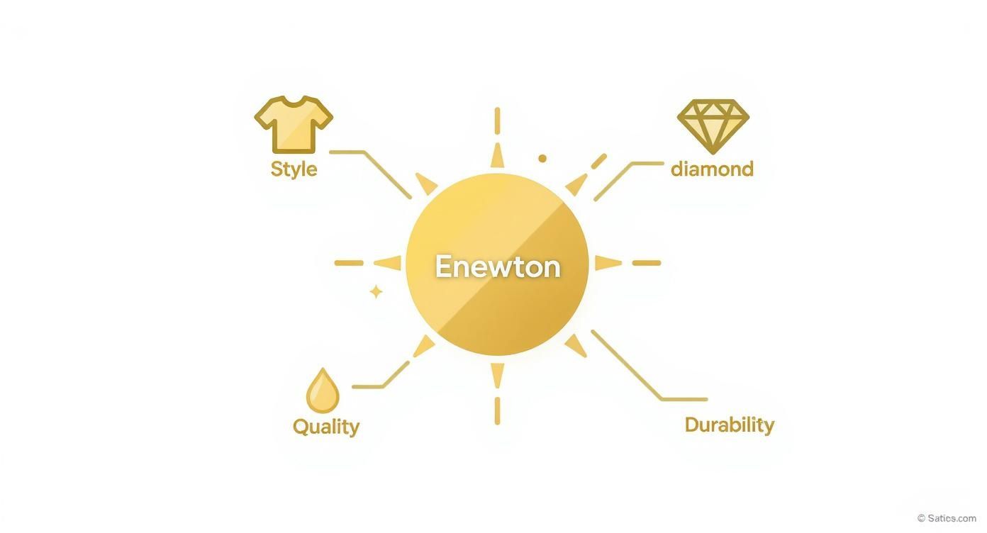 Infographic about enewton