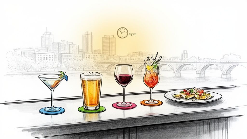 Your Ultimate 2026 Guide to the Best Jenks Happy Hour Deals