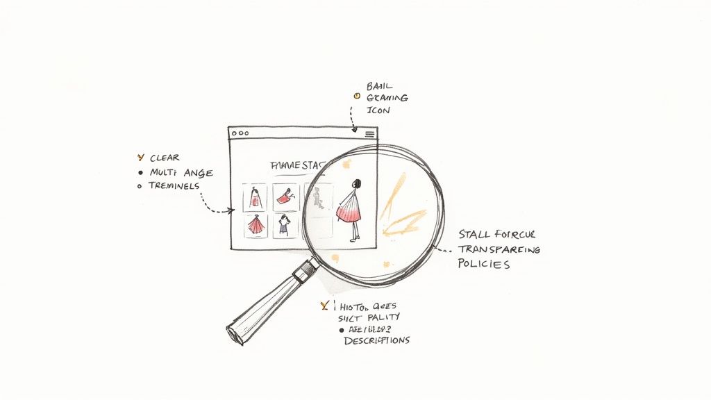 A woman in a beautiful floral dress stands in a sunlit garden, embodying the perfect occasion outfit.