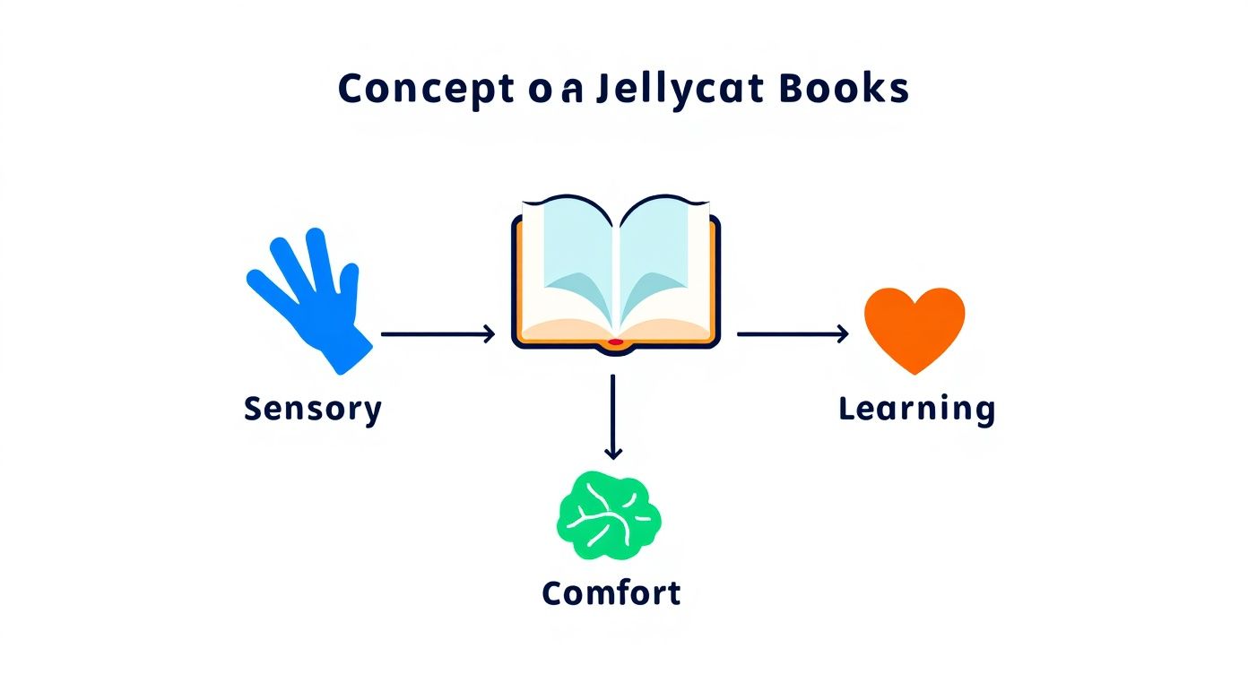 Infographic about jellycat tails book