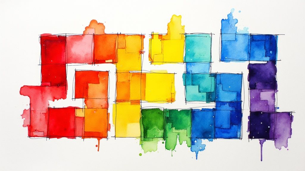 Rainbow and Multi-Color Spectrum