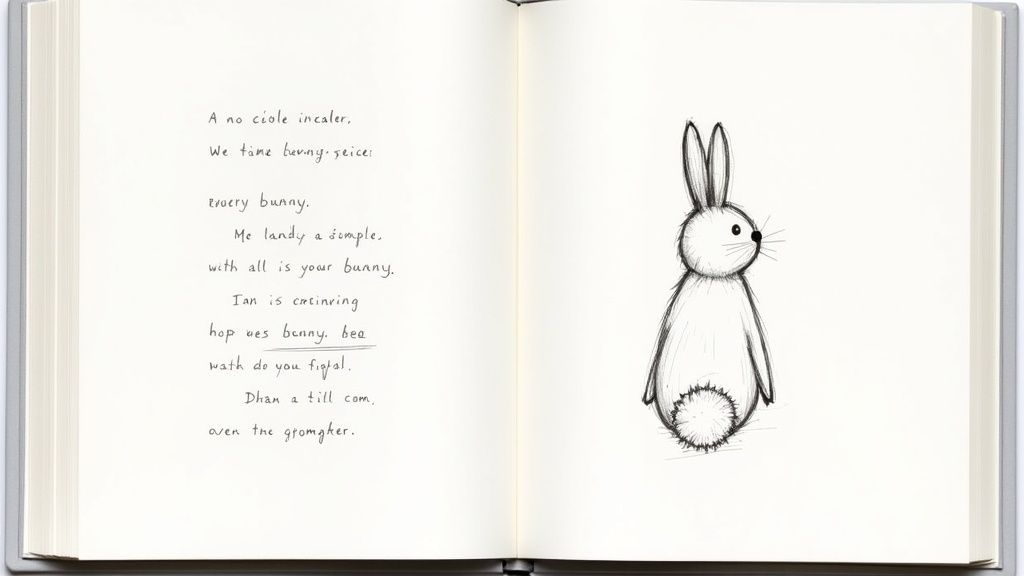 A collection of Jellycat Bunny Books spread out on a soft blanket