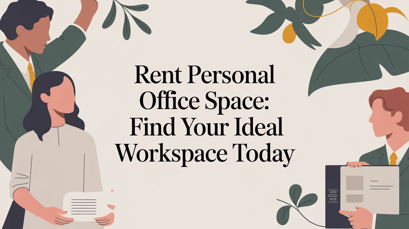 Rent Personal Office Space: Find Your Ideal Workspace Today