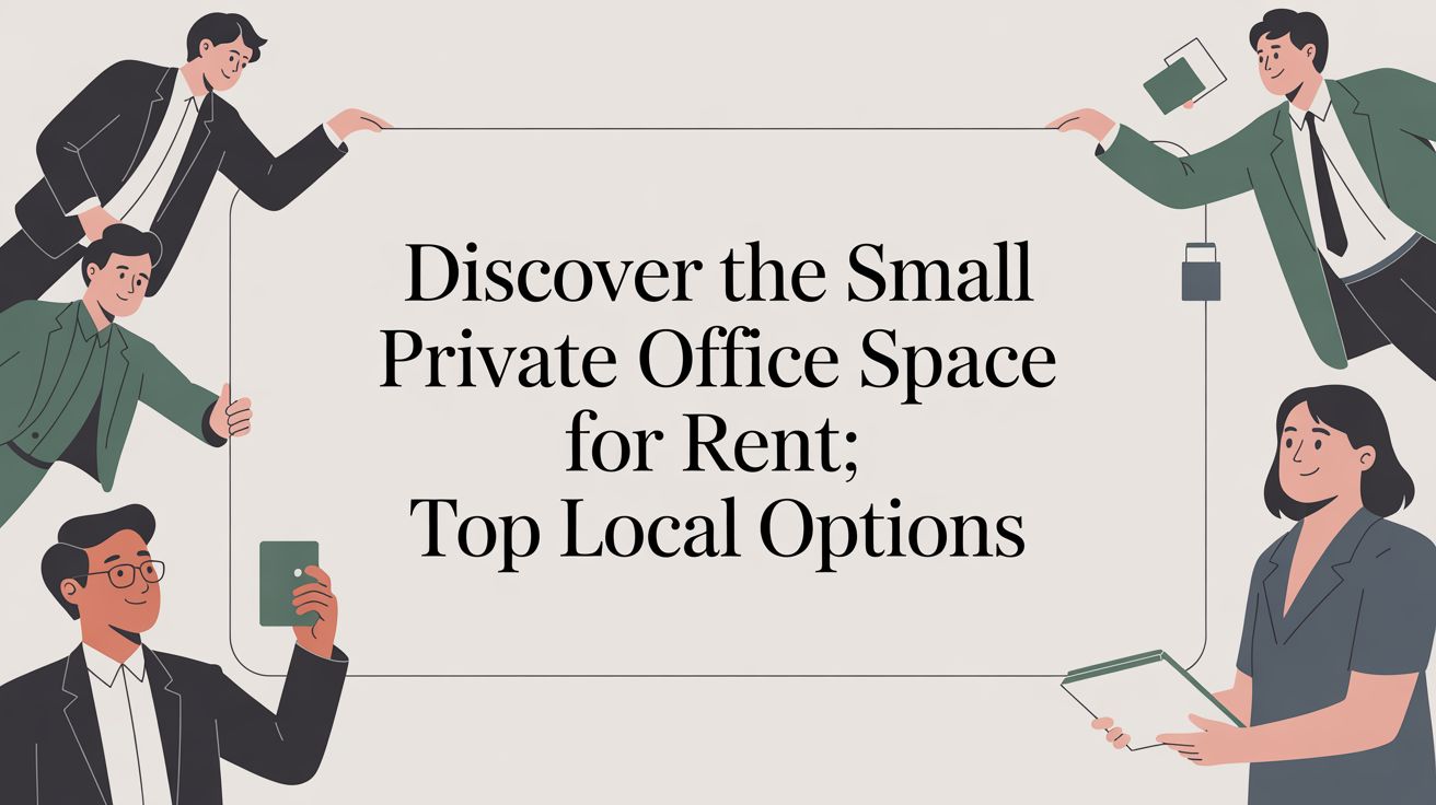 Discover the small private office space for rent: Top local options