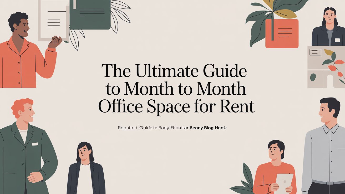 The Ultimate Guide to Month to Month Office Space for Rent