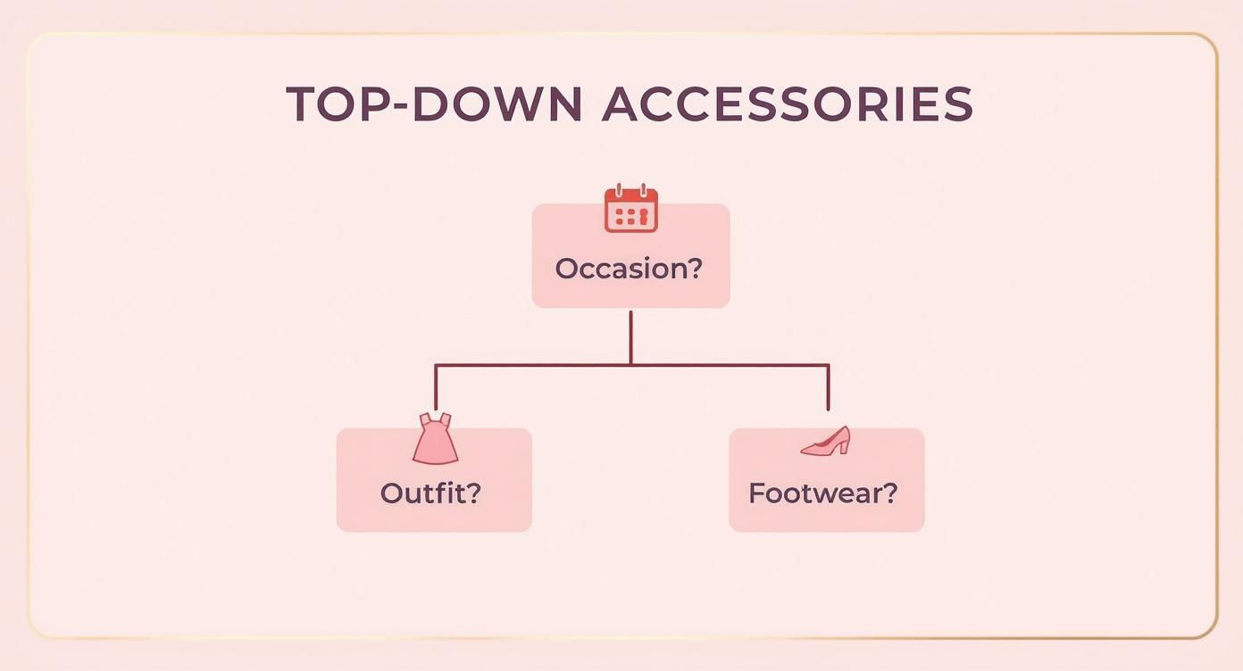 Infographic about what is business casual for women