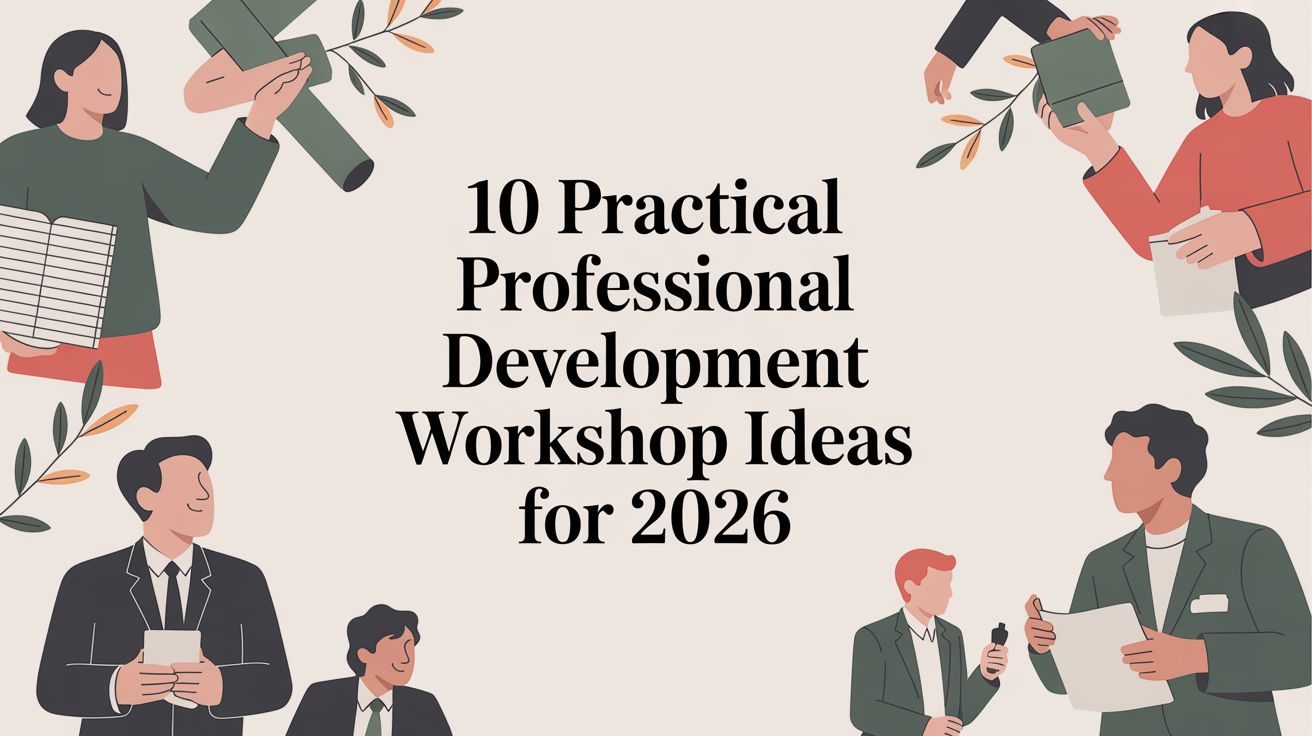 10 Practical Professional Development Workshop Ideas for 2026