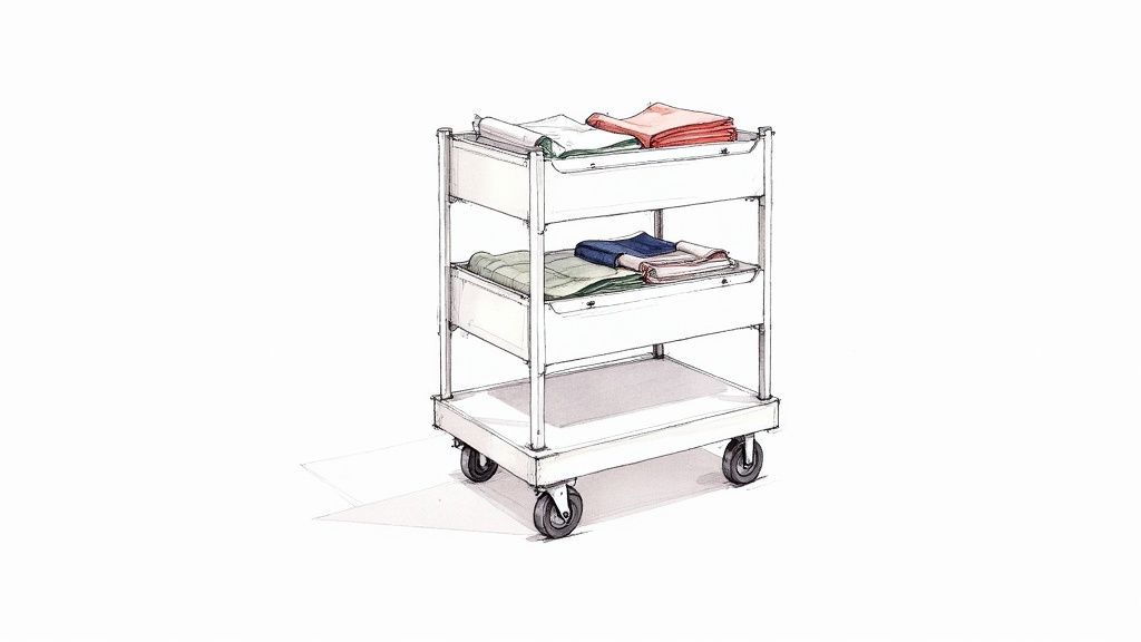 Rolling Cart Storage System