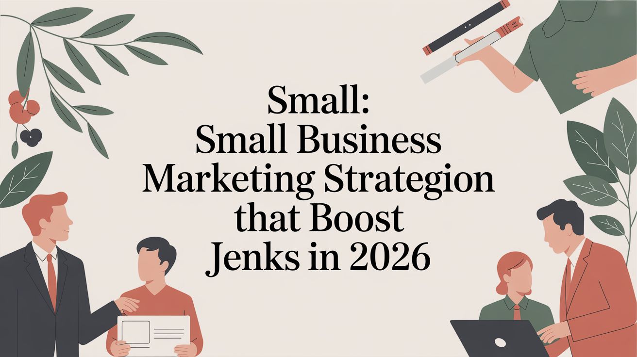 Small: small business marketing strategies that boost Jenks in 2026