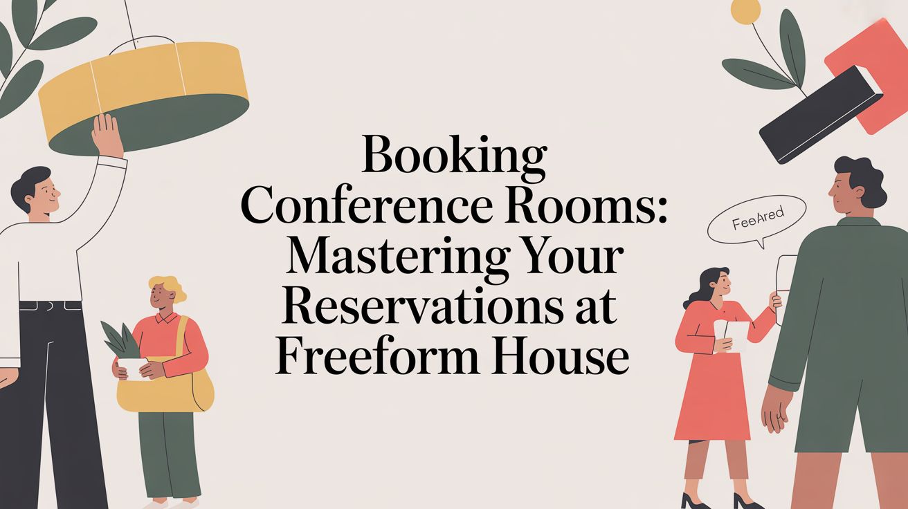 Booking conference rooms: Mastering Your Reservations at Freeform House