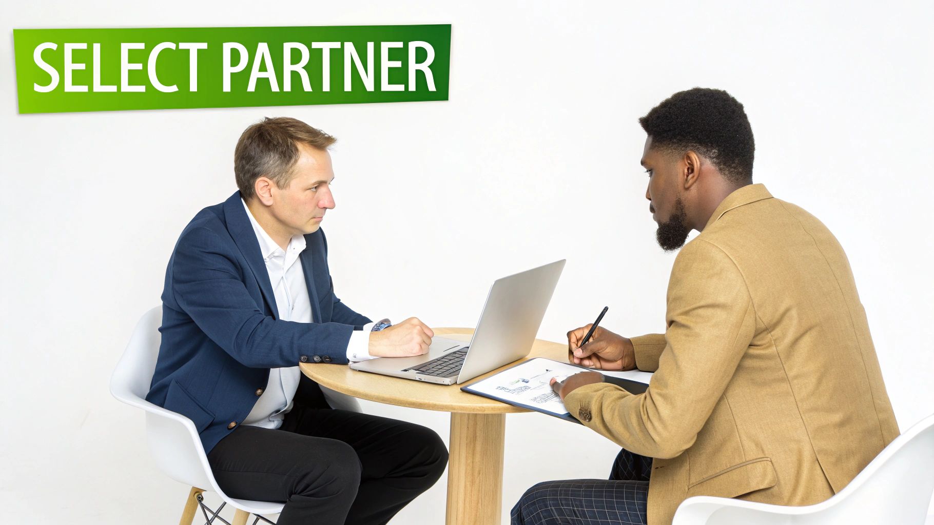 A group of professionals in a modern office, collaborating around a large screen displaying complex data visualizations and charts.