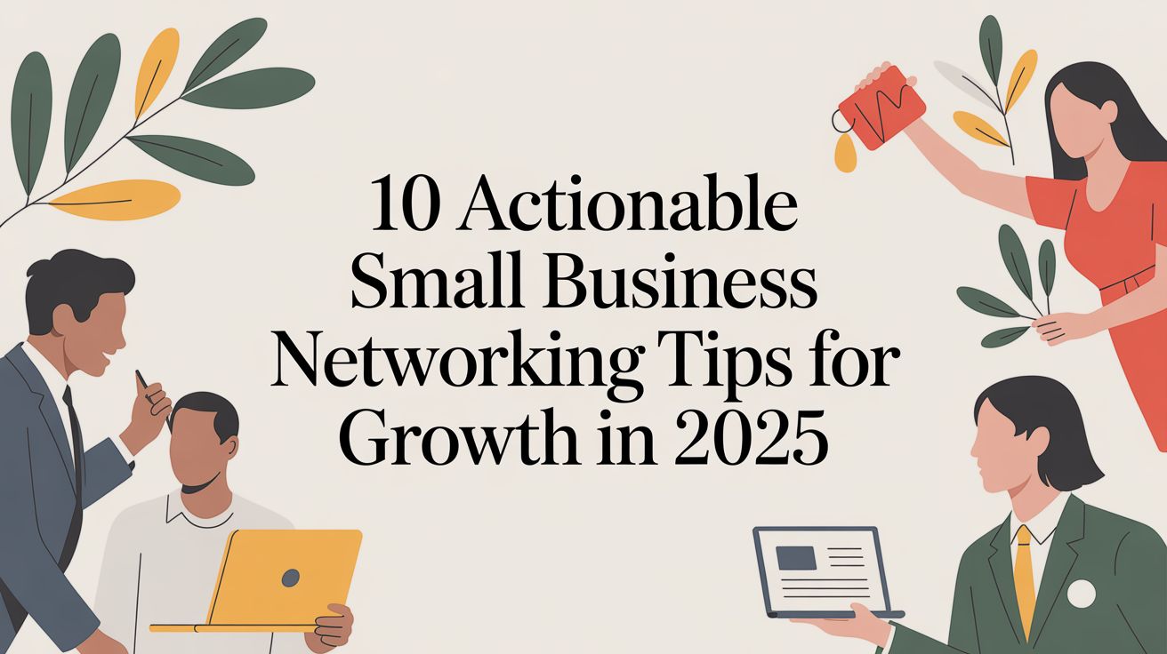 10 Actionable Small Business Networking Tips for Growth in 2025