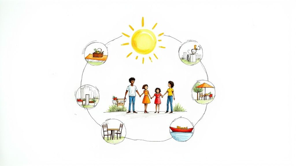 Discover summer activities for families in The Ten District