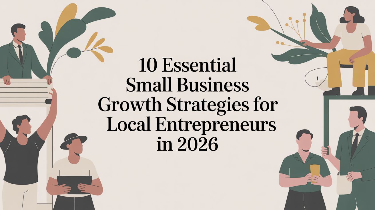 10 Essential Small Business Growth Strategies for Local Entrepreneurs in 2026