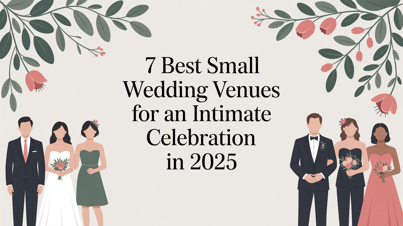 7 Best Small Wedding Venues for an Intimate Celebration in 2025