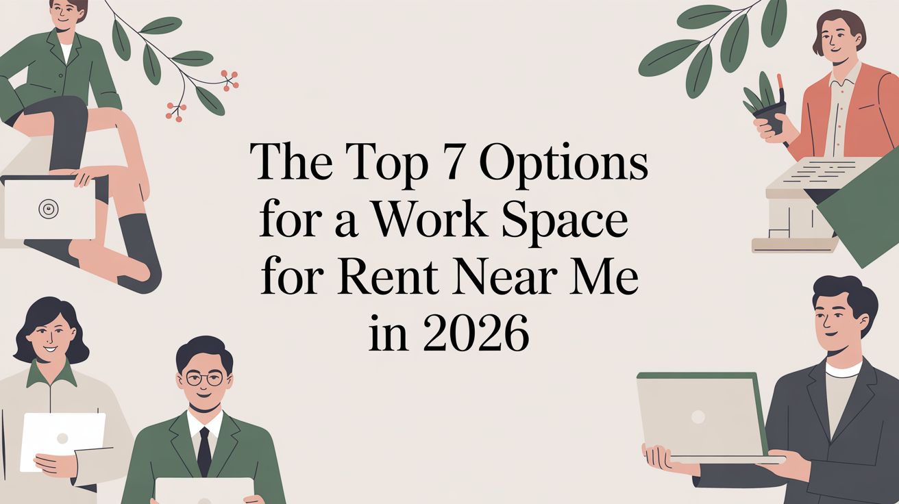 The Top 7 Options for a Work Space for Rent Near Me in 2026