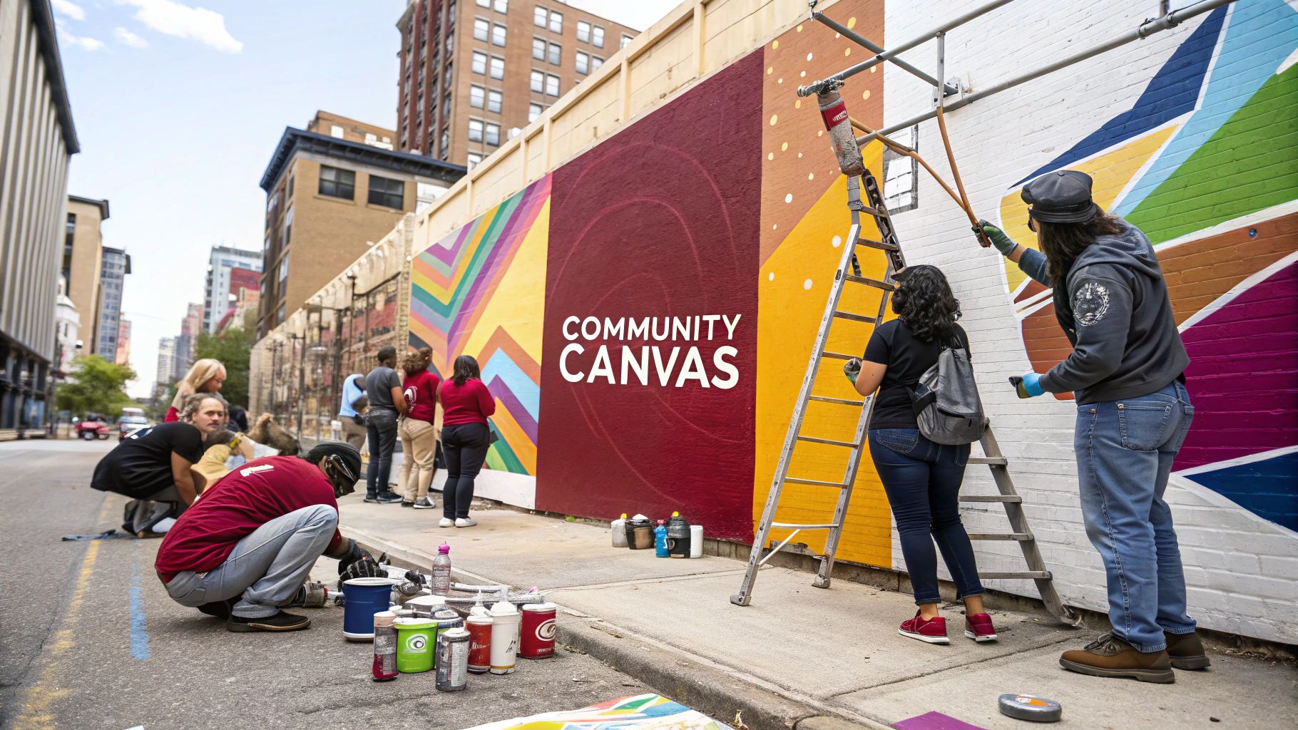 Top Community Art Project Ideas to Revitalize The Ten District in Downtown Jenks