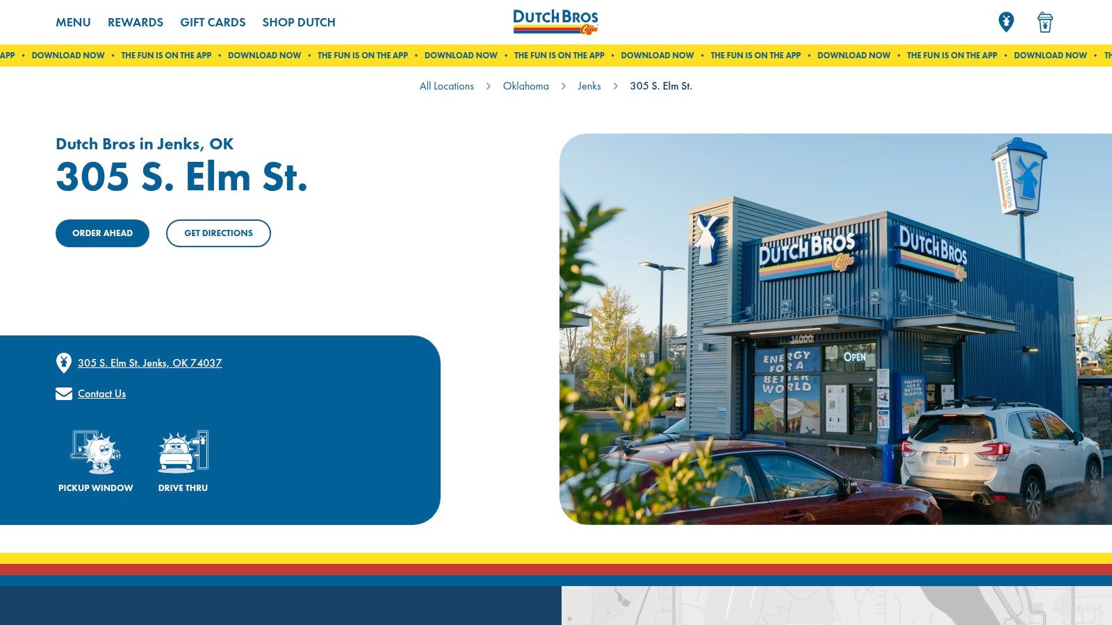 Dutch Bros – Jenks (305 S. Elm St.)