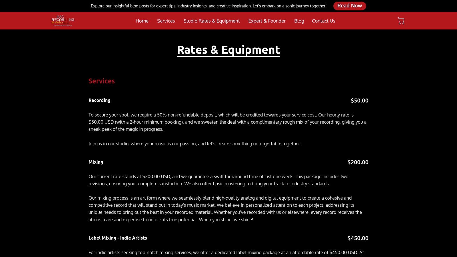 IMS Recording Studios