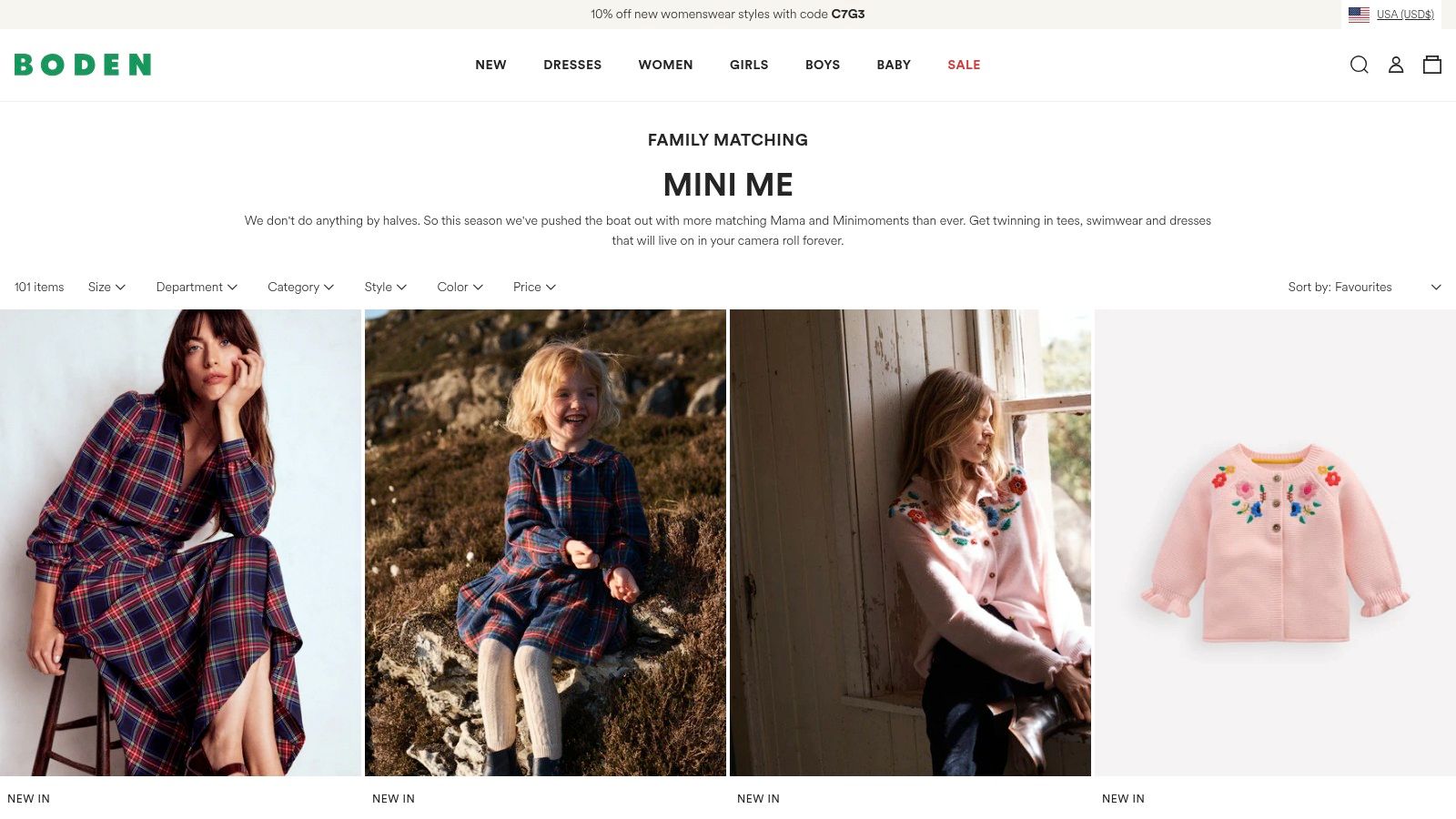 Boden USA (Mini Boden Family Matching)