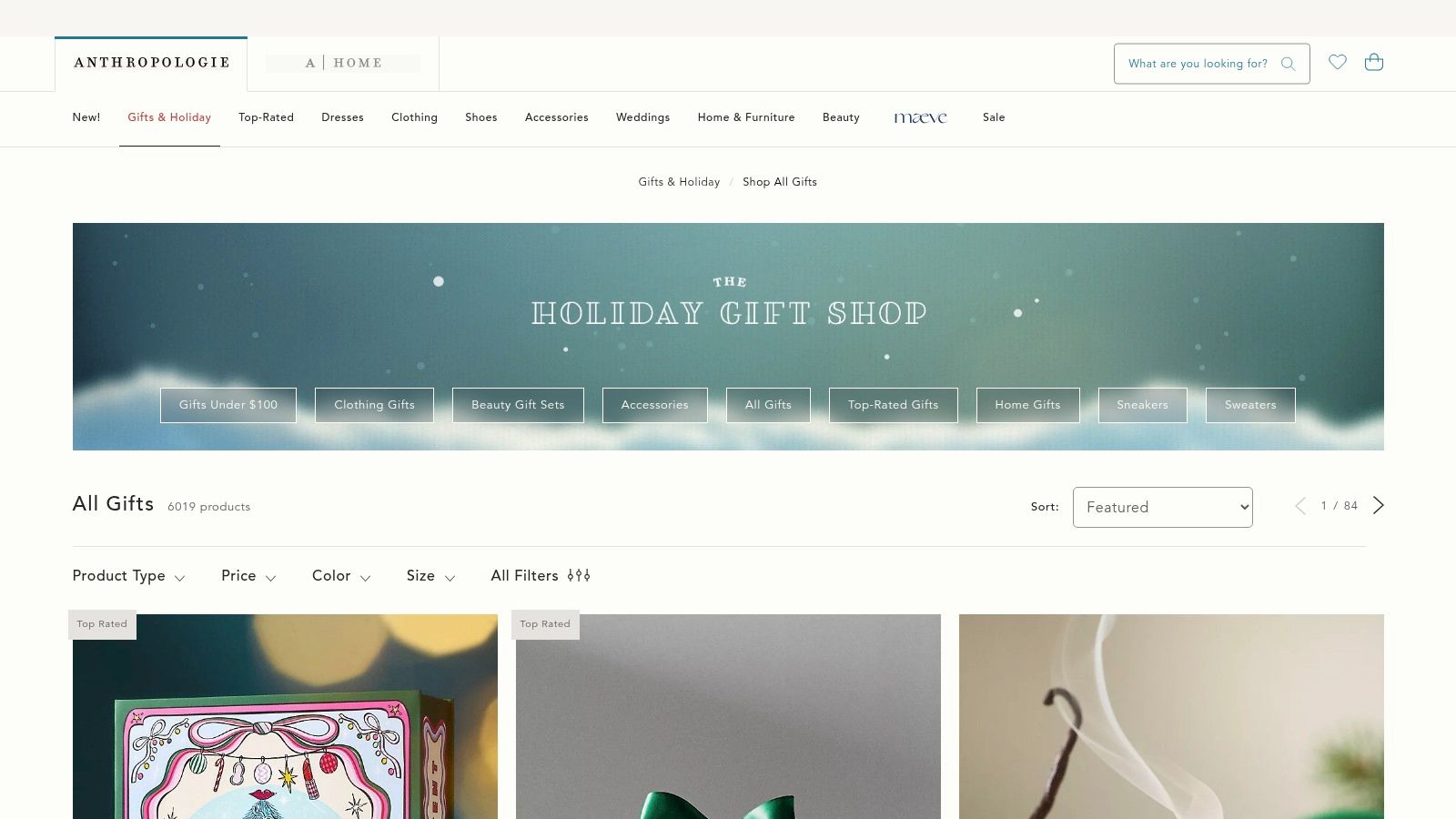 Anthropologie – Gifts