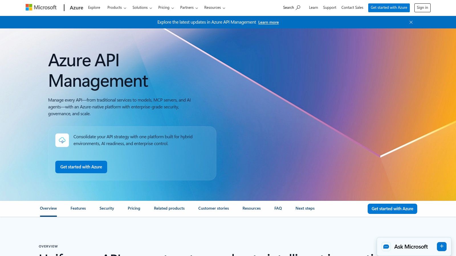 Microsoft Azure – API Management (APIM)