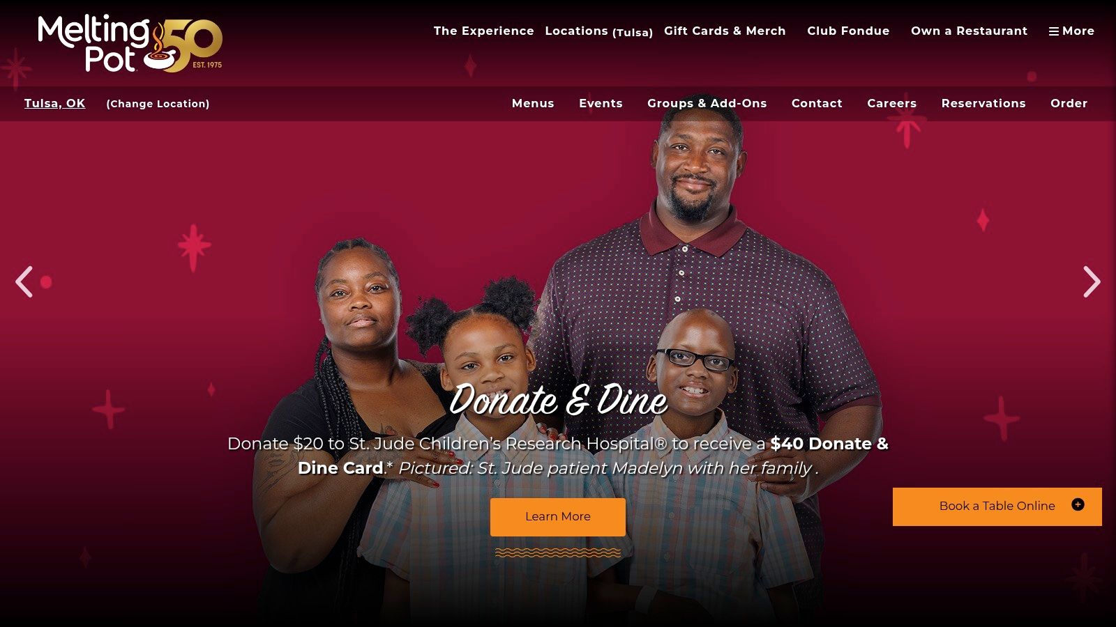 The Melting Pot – Tulsa (Riverwalk) Official Page