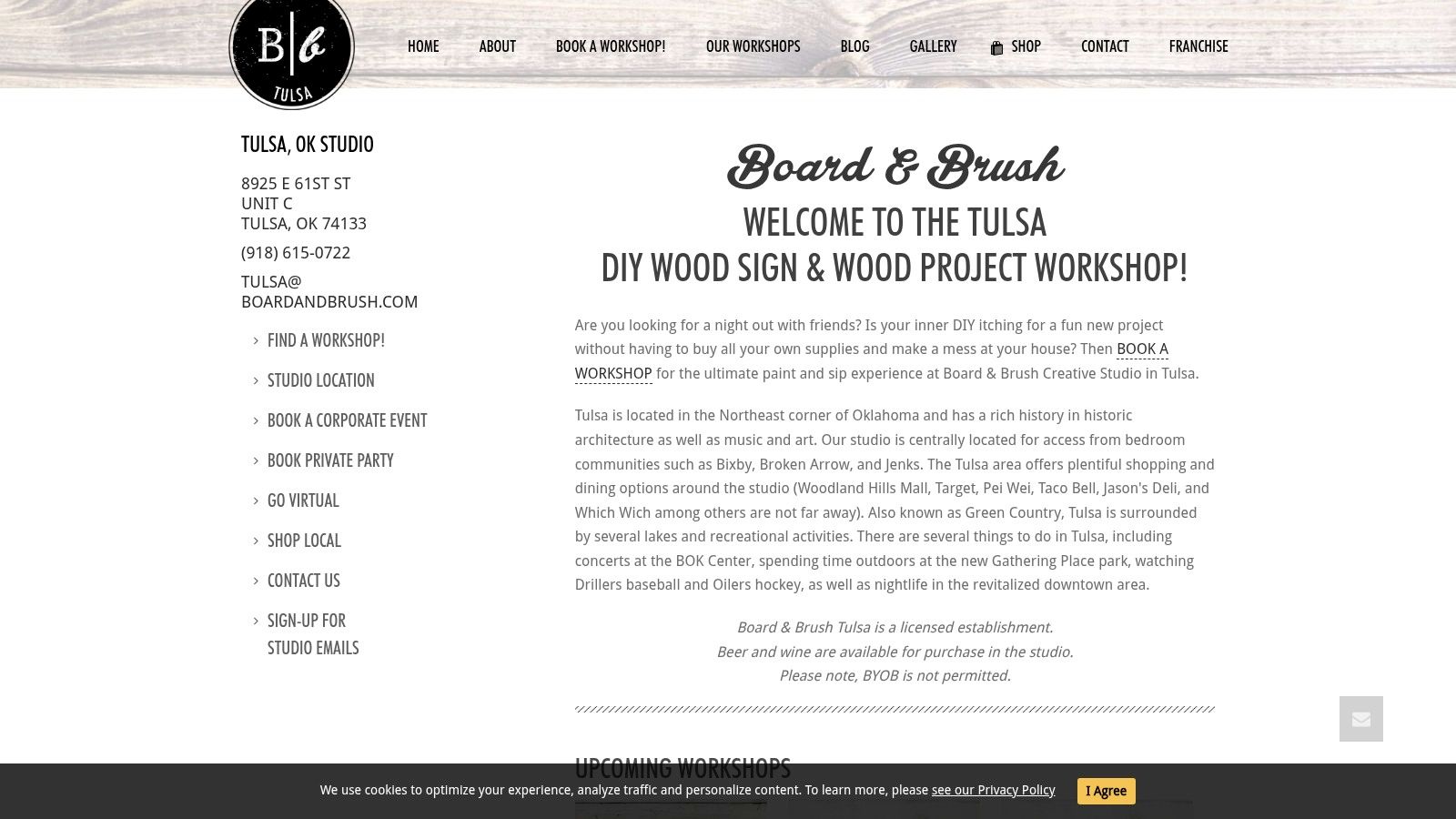 Board &amp; Brush – Tulsa