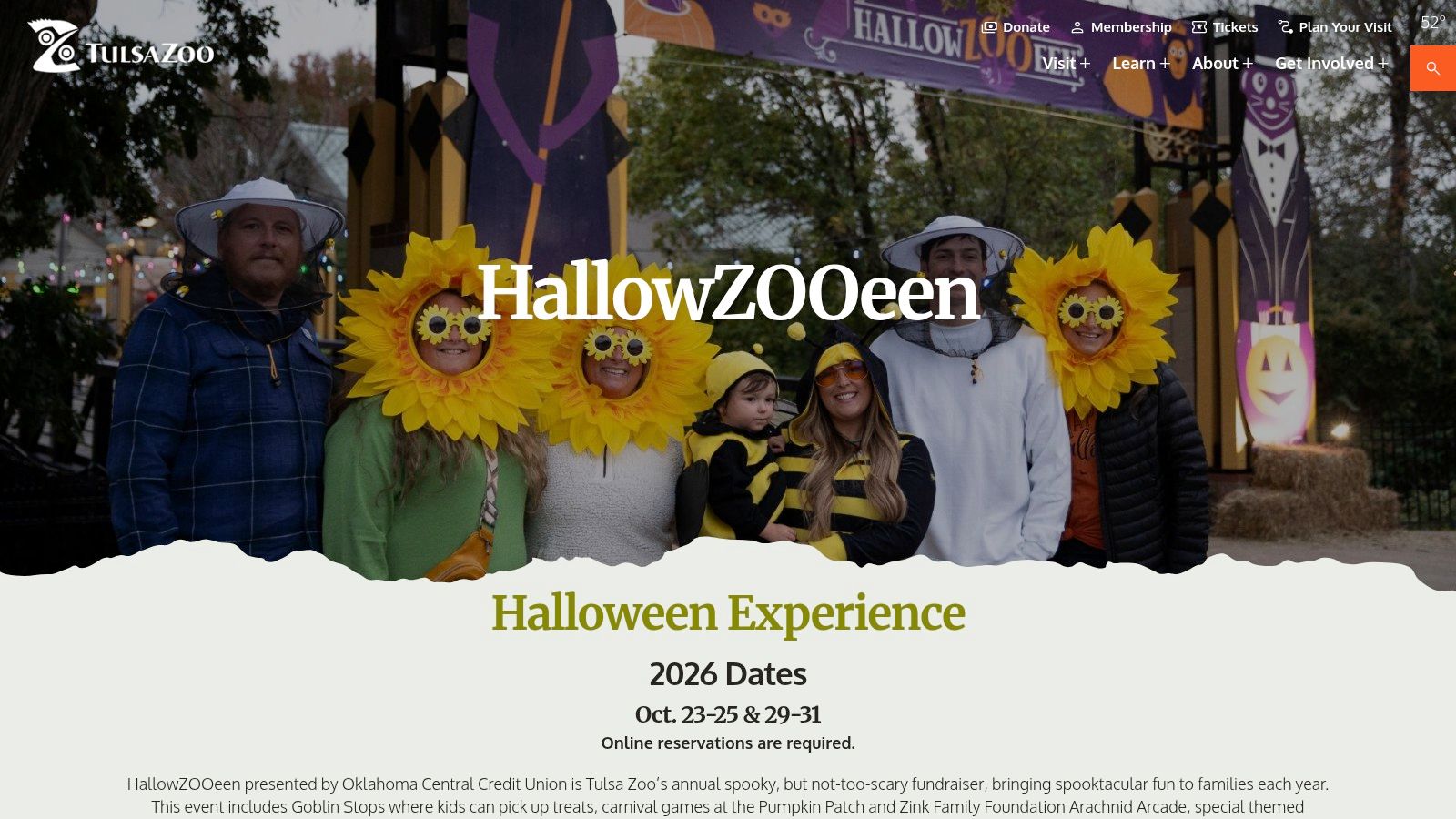 Tulsa Zoo – HallowZOOeen