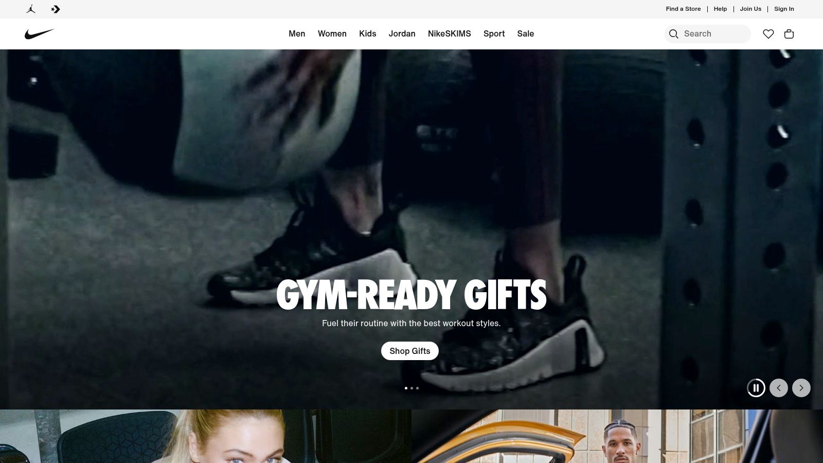 A person tying the laces of a brand new pair of vibrant athletic sneakers, ready for a workout.