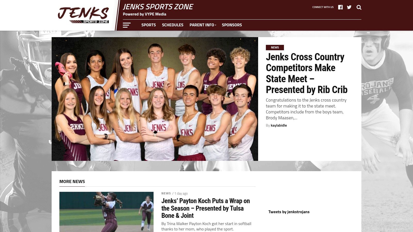 Jenks Sports Zone (Powered by VYPE Media)