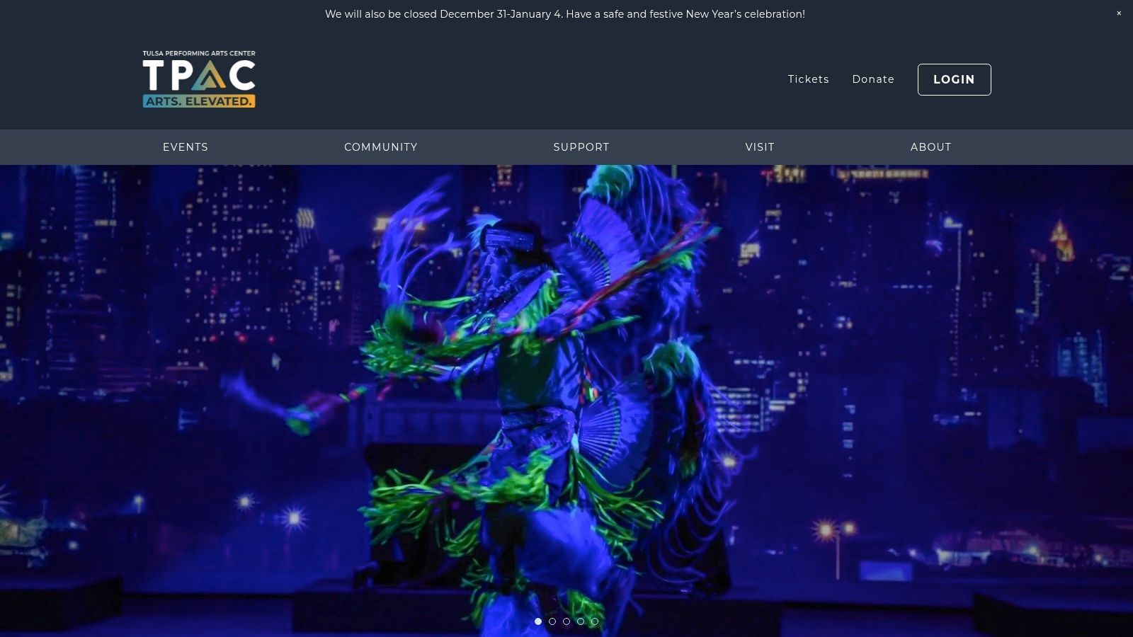 Tulsa Performing Arts Center (TPAC) — Official venue tickets