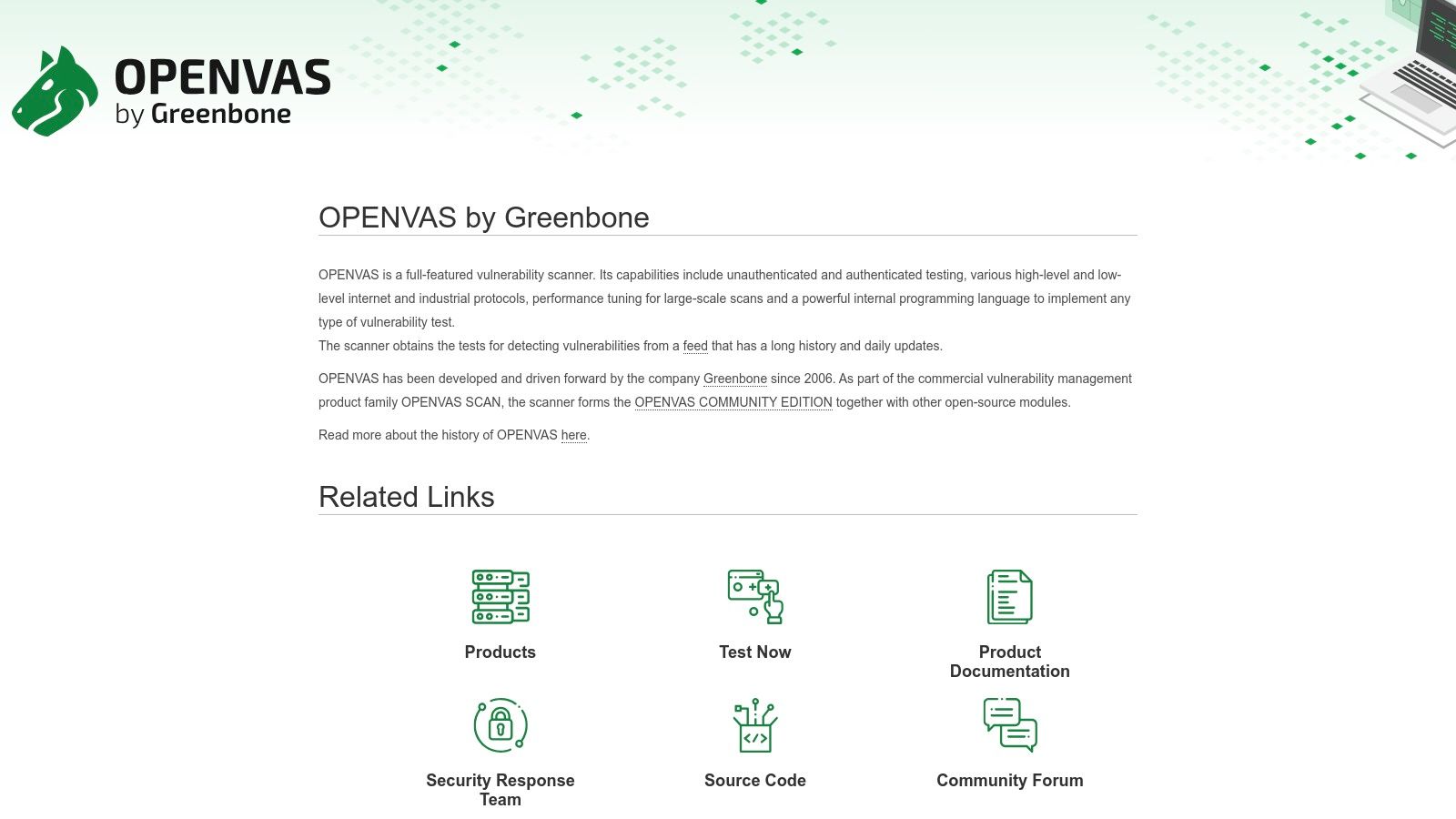 Greenbone / OPENVAS