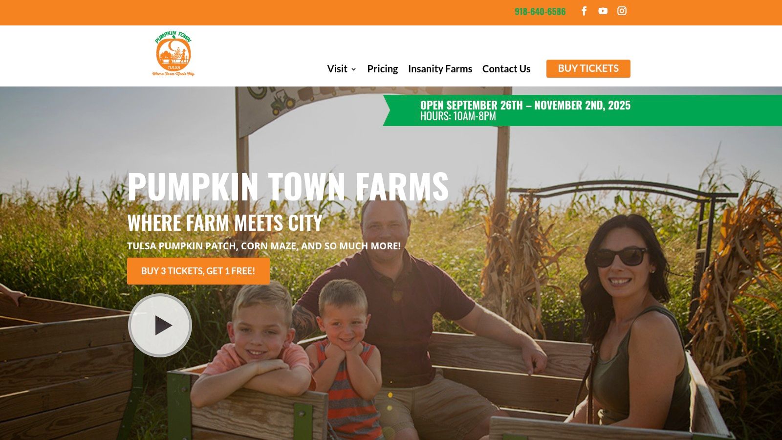 Pumpkin Town Farms + Insanity Farms