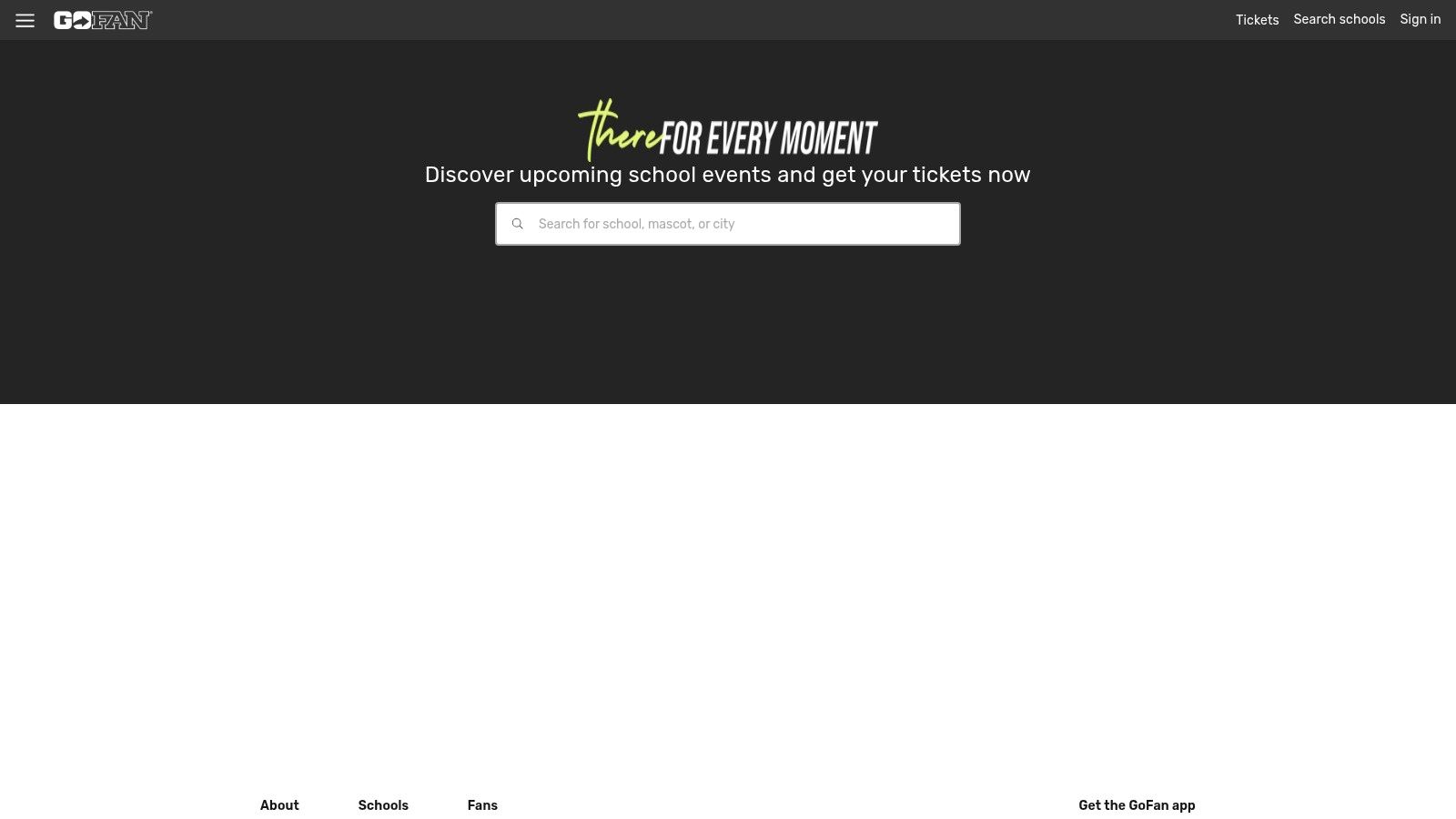 GoFan – Digital tickets for Jenks basketball events