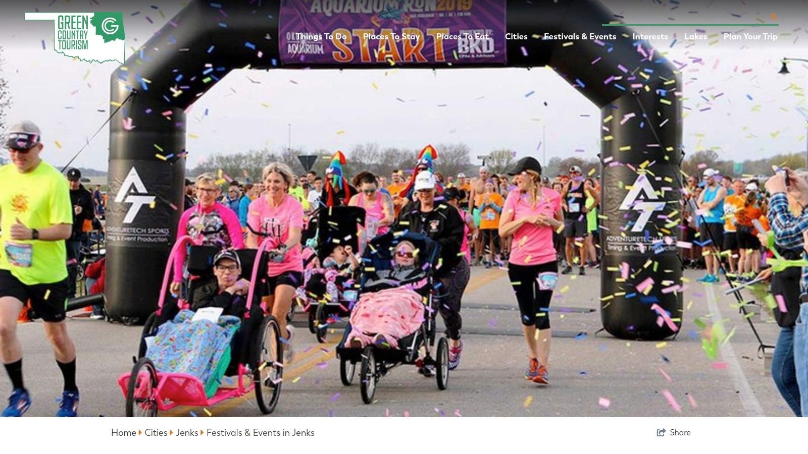 Green Country Oklahoma (Jenks page)