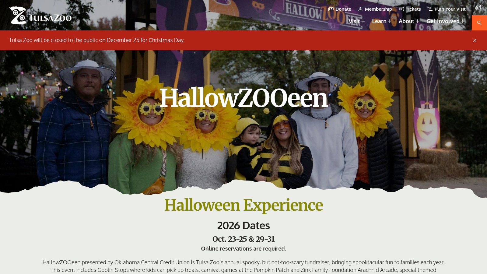 Tulsa Zoo – HallowZOOeen