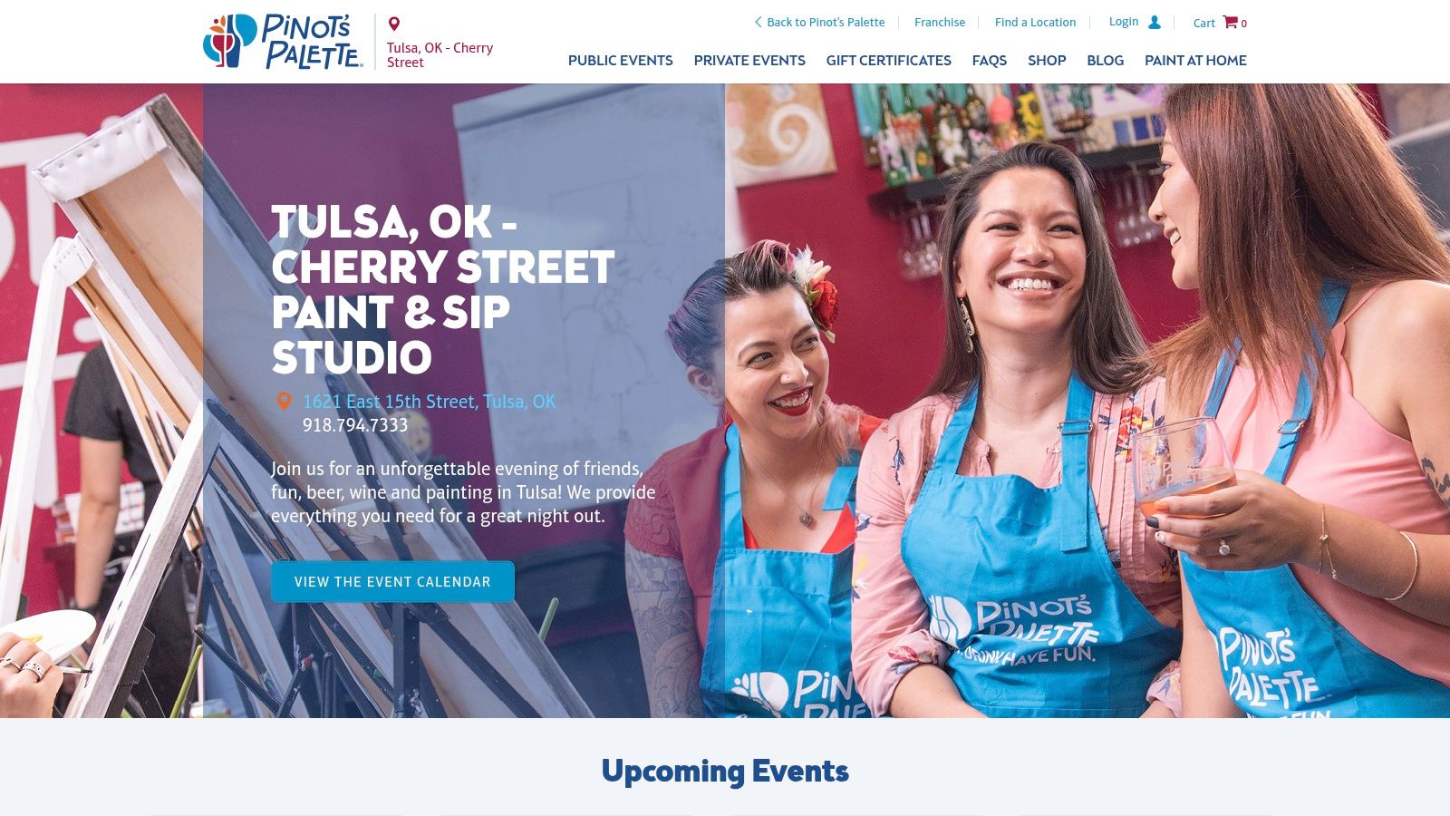 Pinot’s Palette – Cherry Street (Tulsa)