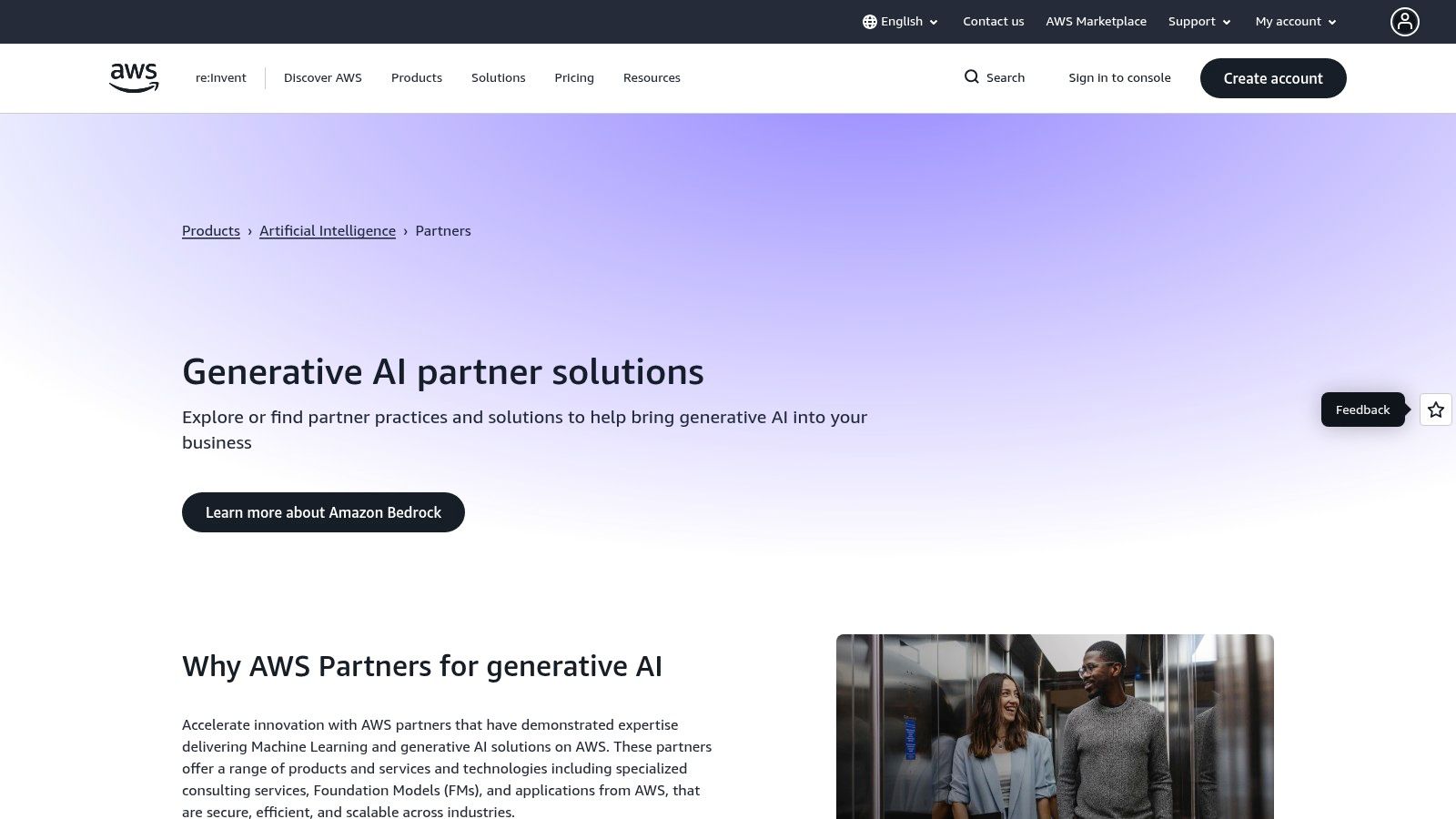 AWS Partner Solutions (Generative AI/ML)
