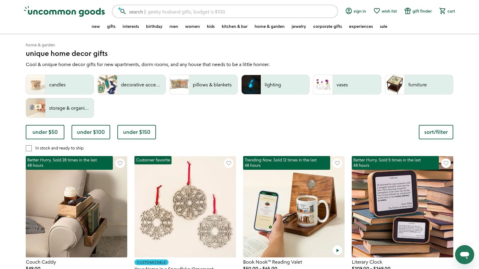 Uncommon Goods