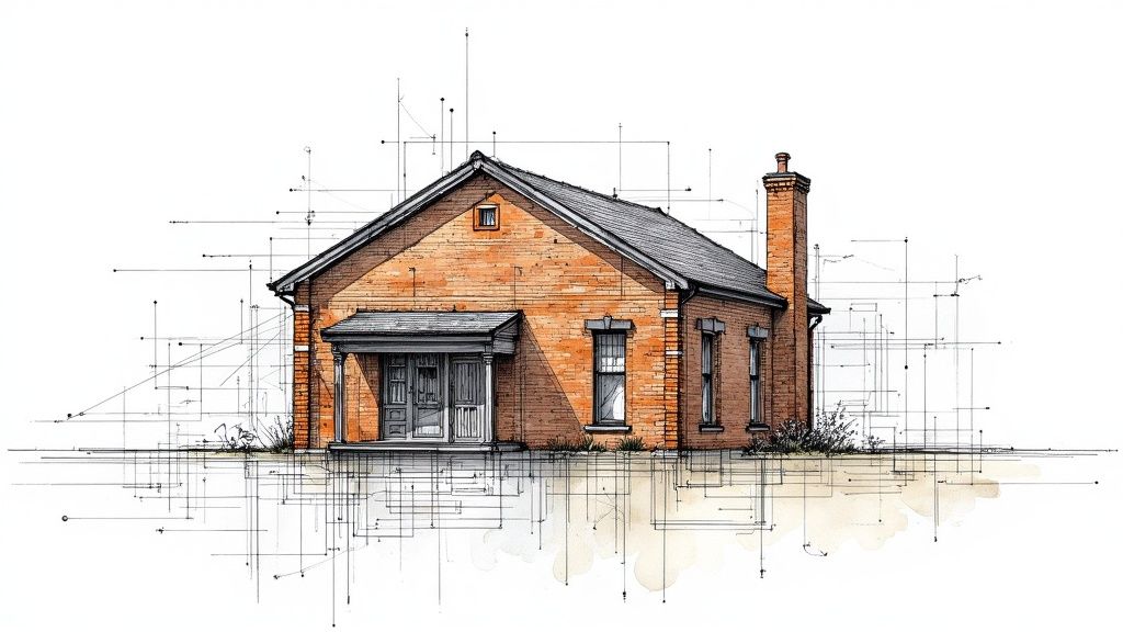 A team collaborating around a table with laptops, illustrating the planning phase of digital transformation.