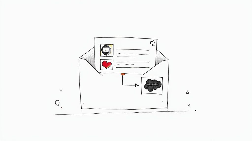 A flowchart showing complex automation paths connecting Salesforce and Slack icons, representing advanced workflows.